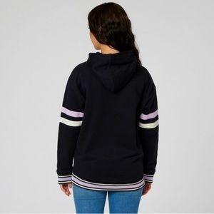 New Women's Russell Athletic Graphic Logo Hooded Sweatshirt